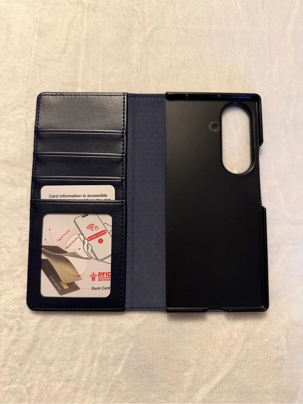 For Samsung Galaxy Z Fold8 Magnetic Leather Card Slots Wallet Stand Case Cover